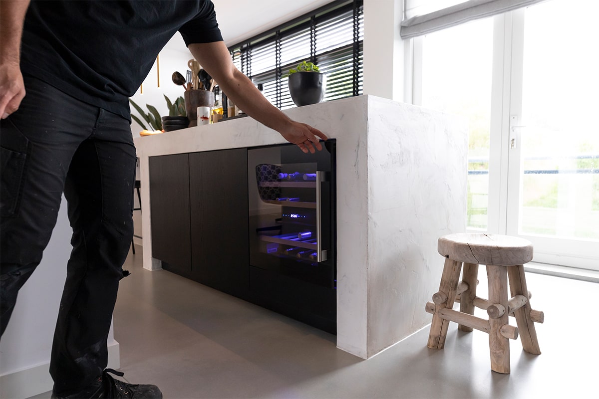 Luxe keuken, kastenwanden en diverse opbergers in Kralingen Atelier 19